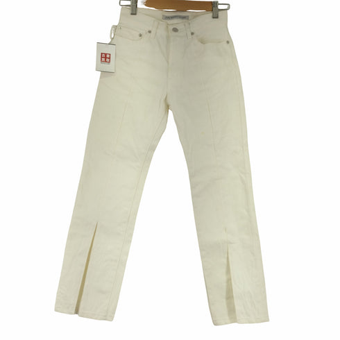 ジョンローレンスサリバン JOHN LAWRENCE SULLIVAN WOMEN RIGID DENIM SLITED PANTS レディース JPN:S