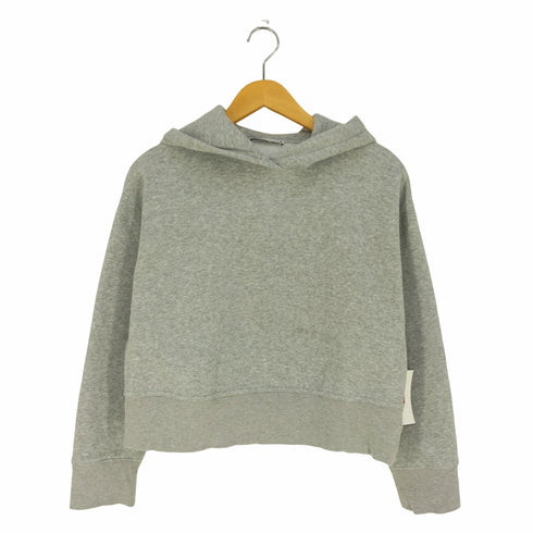 ザラ ZARA クロップド プルオーバーパーカー レディース import:S