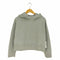 ザラ ZARA クロップド プルオーバーパーカー レディース import:S
