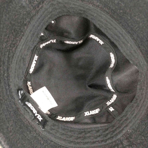 エクストララージ XLARGE パイル地ロゴバケットハット メンズ M