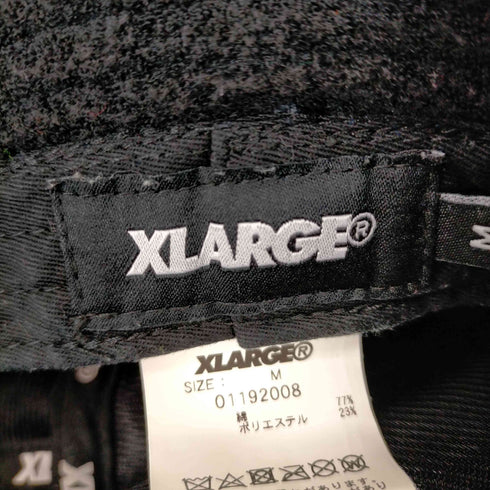エクストララージ XLARGE パイル地ロゴバケットハット メンズ M