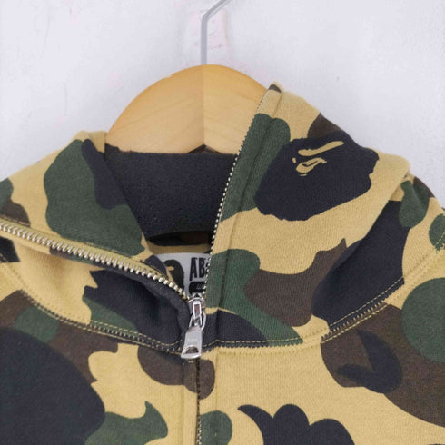 アベイシングエイプ A BATHING APE カモフラージュジップパーカー サルカモ メンズ JPN:M