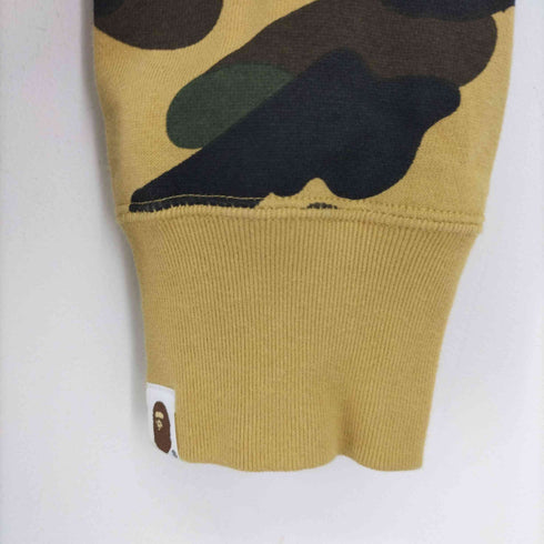 アベイシングエイプ A BATHING APE カモフラージュジップパーカー サルカモ メンズ JPN:M
