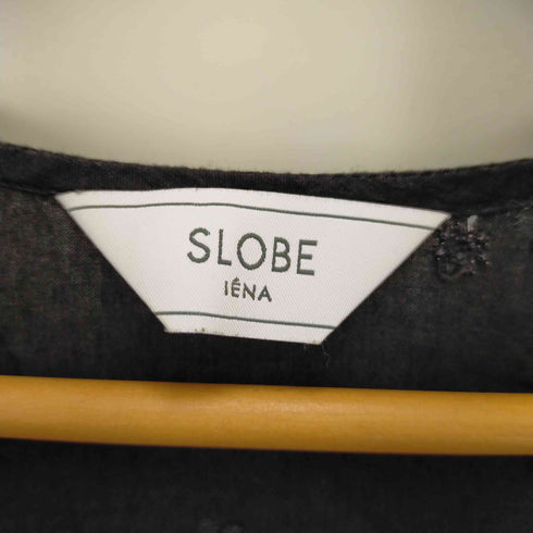スローブイエナ SLOBE IENA エンブロイダリーレース7分袖ガウン レディース
