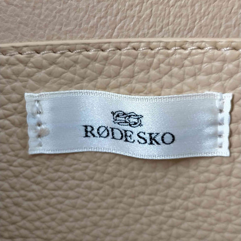 ロデスコ RODESKO タッセル付軽量シンプルトートバッグ レディース