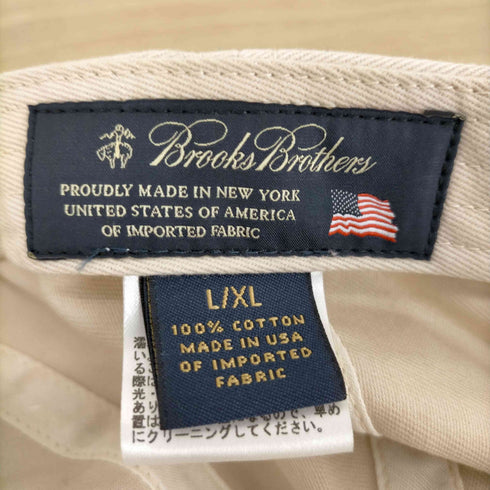 ブルックスブラザーズ BROOKS BROTHERS MADE IN USA バックロゴ刺繍コットンキャップ メンズ