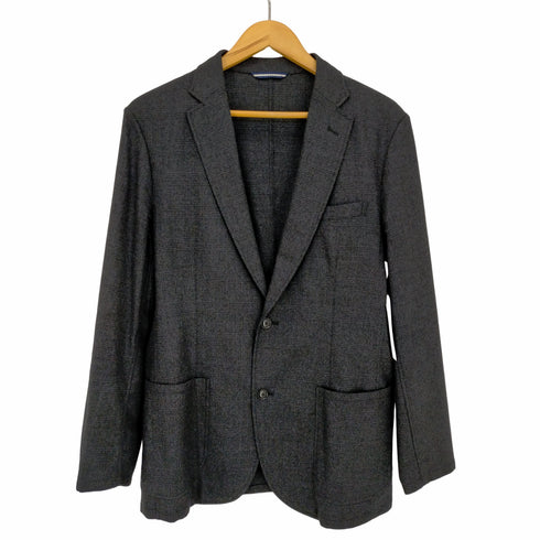 シップス SHIPS Flanne.Jana グレンチェック ウール2Bテーラードジャケット メンズ JPN:M