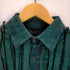 リビルドバイニードルズ rebuild by needles FLANNEL SHIRT RIBBON OVERDYE メンズ
