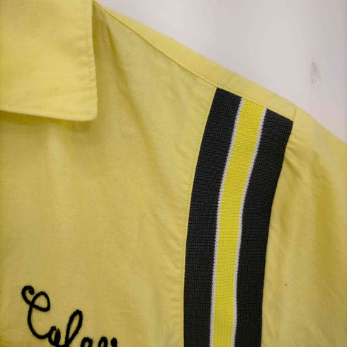 キャリー CALEE EAGLE EMBROIDERY S/S BOWLING SHIRT メンズ import:S