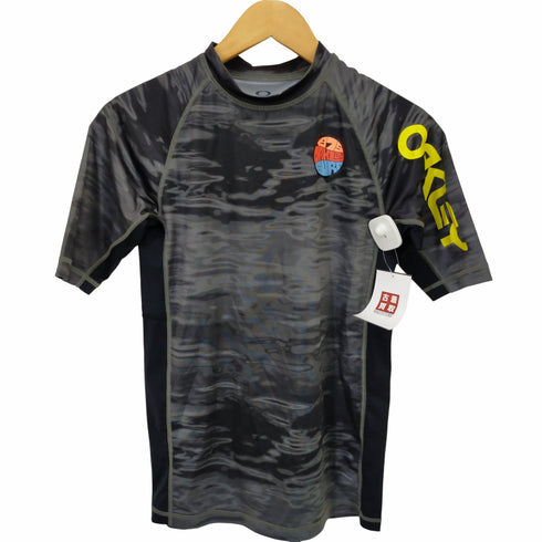 オークリー OAKLEY 半袖プレッシャーシャツ ラッシュガード メンズ JPN:L