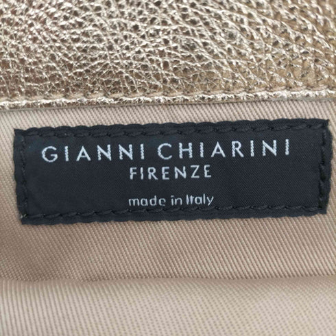 ジャンニキャリーニ GIANNI CHIARINI ゴールド クラッチ バッグ レディース