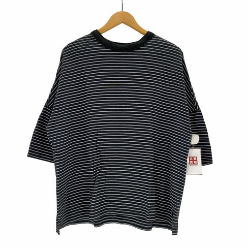 ユハ juha OVERSIZED BORDER TEE メンズ