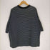 ユハ juha OVERSIZED BORDER TEE メンズ