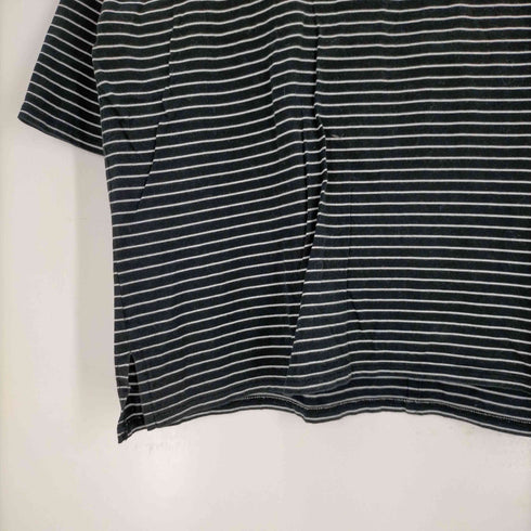 ユハ juha OVERSIZED BORDER TEE メンズ
