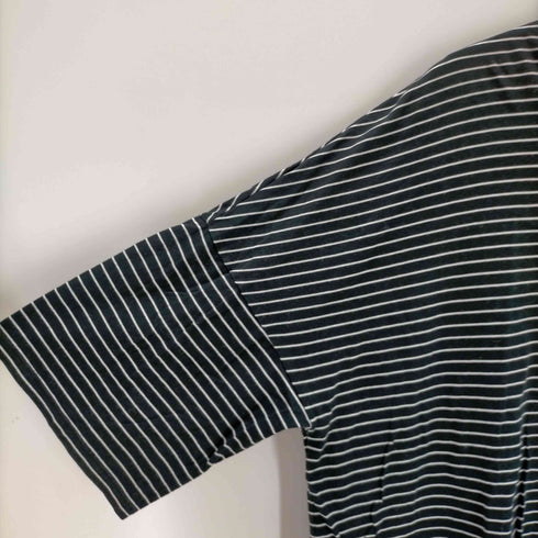 ユハ juha OVERSIZED BORDER TEE メンズ
