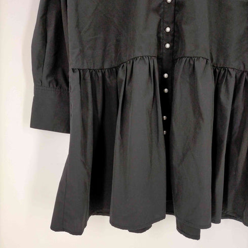 ピッチン PICCIN PERLA パールボタン裾切替えチュニック レディース JPN:M