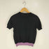 ポールスミスブラック Paul Smith BLACK 宝石ボタン 裾バイカラー ニットカーディガン レディース import:M