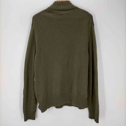 ポロバイラルフローレン Polo by RALPH LAUREN コットン カシミア混 ポニー無 ハーフジップ ニット メンズ import:XL