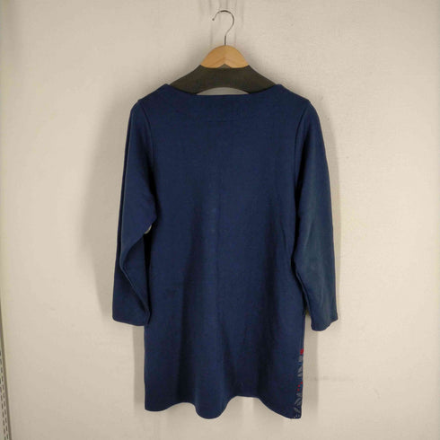 デザインティーシャツストアグラニフ Design Tshirts Store graniph チューリップ刺繍ワンピース レディース FREE