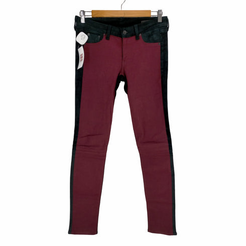 ラグアンドボーン rag & bone 切替ラムスウェードストレッチパンツ レディース US:26-27