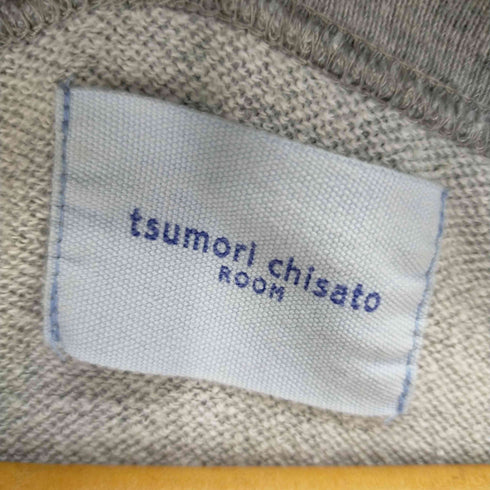ツモリチサト TSUMORI CHISATO ROOM デザインプリント ノースリーブスウェット レディース import:M