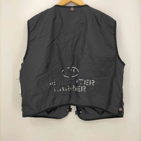 PARAJUMPERS バックプリントショートベスト メンズ import:L