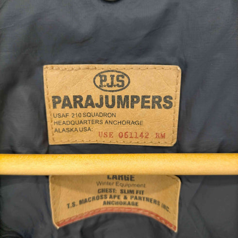 PARAJUMPERS バックプリントショートベスト メンズ import:L
