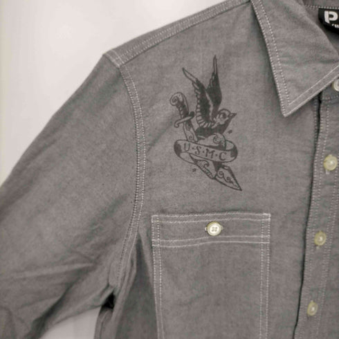 ピーエックス アヴィレックス PX AVIREX U.S.M.C. 859 コットンBDシャツ メンズ JPN:M