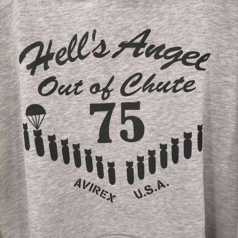 アヴィレックス AVIREX HELL'S AVIREX OUT OF 75 パーカー メンズ JPN:L