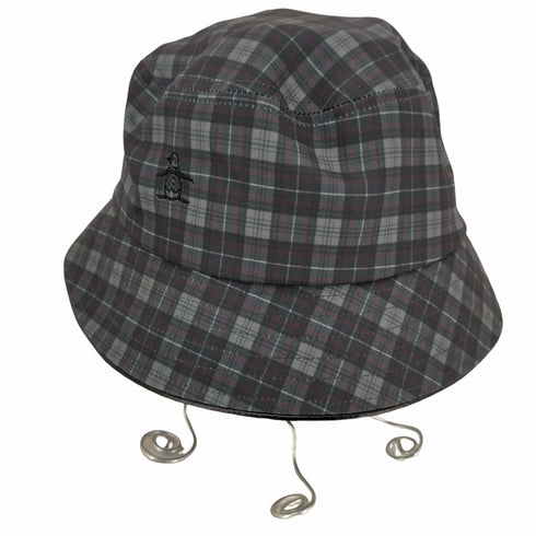 マンシングウェア Munsingwear チェックバケットハット メンズ