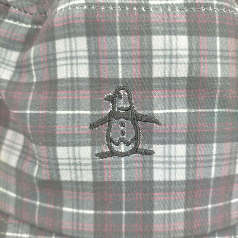 マンシングウェア Munsingwear チェックバケットハット メンズ