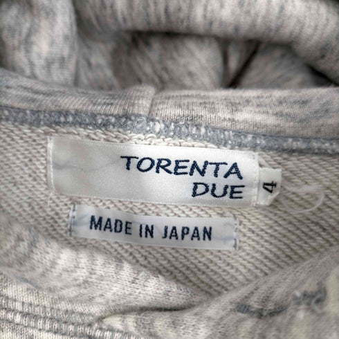 TORENTA DUE 霜降りコットンプルオーバーパーカー メンズ 4