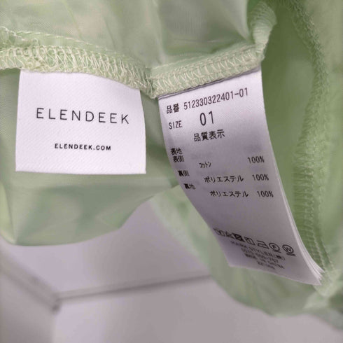 エレンディーク ELENDEEK JQ TUCK WAIST MARK OP レディース JPN:1