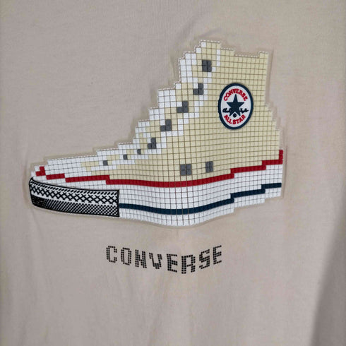 コンバース CONVERSE ラバーレゴスニーカープリントカットソー レディース JPN:XL