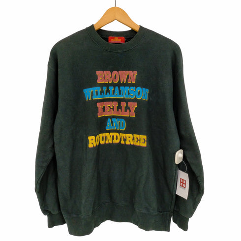 マニックディー MANICDEE BROWN WILLIAMSON KELLY AND ROUNDTREE クルーネックスウェット メンズ JPN:L