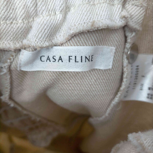 カーサフライン CASA FLINE フロントホックデニムロングワンピース レディース FREE
