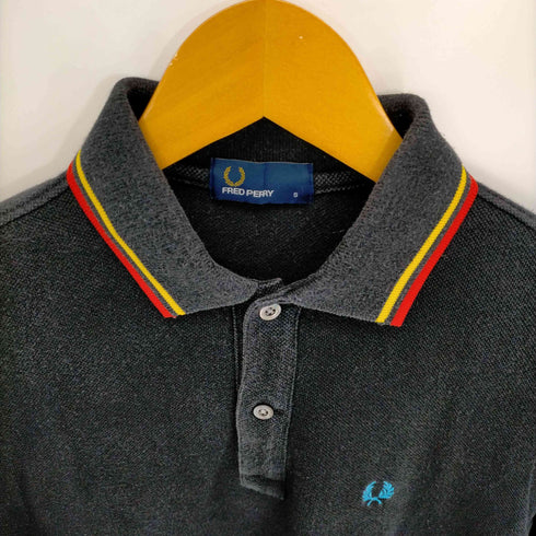 フレッドペリー FRED PERRY ワンポイント刺繍 ポロシャツ メンズ JPN:S