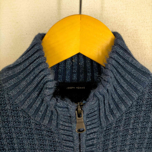 ジョゼフオム JOSEPH HOMME ダブルジップ モックネックニット メンズ 46