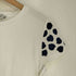 モンクレール MONCLER アシンメトリーロゴ型プリント クルーネックTシャツ レディース import:M