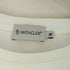 モンクレール MONCLER アシンメトリーロゴ型プリント クルーネックTシャツ レディース import:M