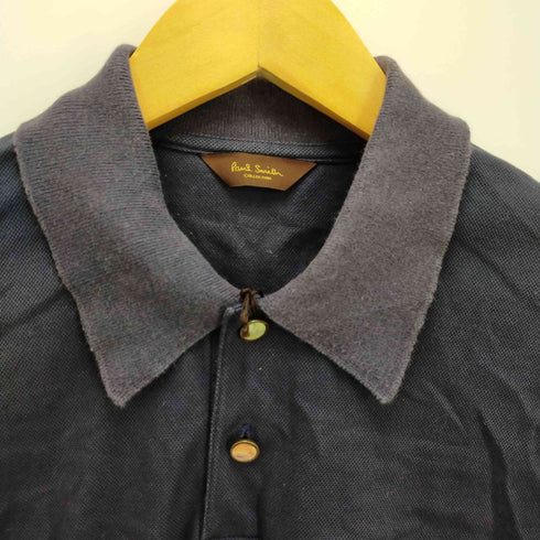 ポールスミスコレクション Paul Smith COLLECTION 柄切替鹿の子ポロシャツ メンズ M