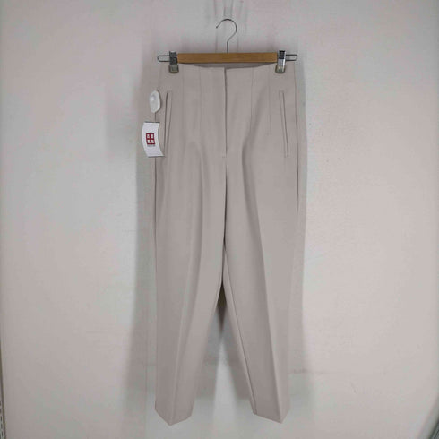 ザラ ZARA センタープレス テーパードパンツ レディース JPN:S