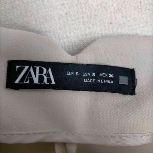 ザラ ZARA センタープレス テーパードパンツ レディース JPN:S