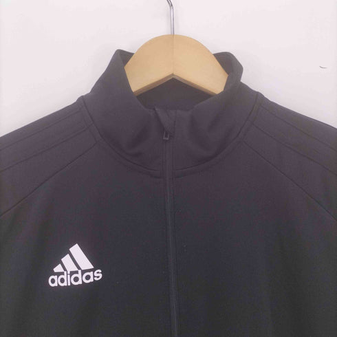 アディダス adidas パフォーマンス ロゴ プリント 3ストライプ ハーフジップ トラックジャケット メンズ O