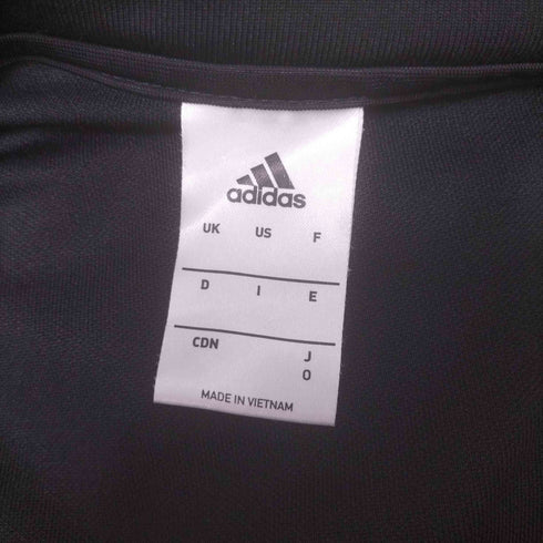 アディダス adidas パフォーマンス ロゴ プリント 3ストライプ ハーフジップ トラックジャケット メンズ O