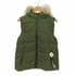ギャップ Gap PRIMRALOFT フェイクファー ジップアップ 中綿 ベスト メンズ import:XS