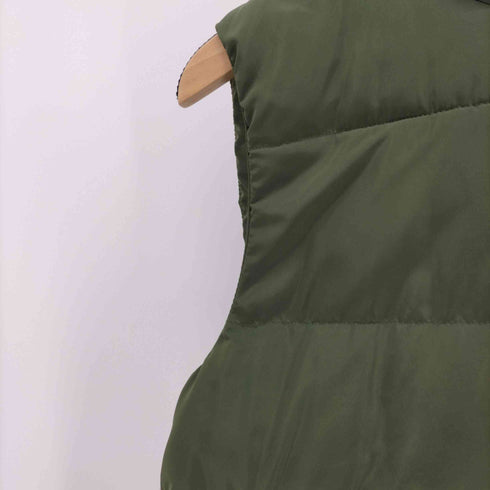 ギャップ Gap PRIMRALOFT フェイクファー ジップアップ 中綿 ベスト メンズ import:XS