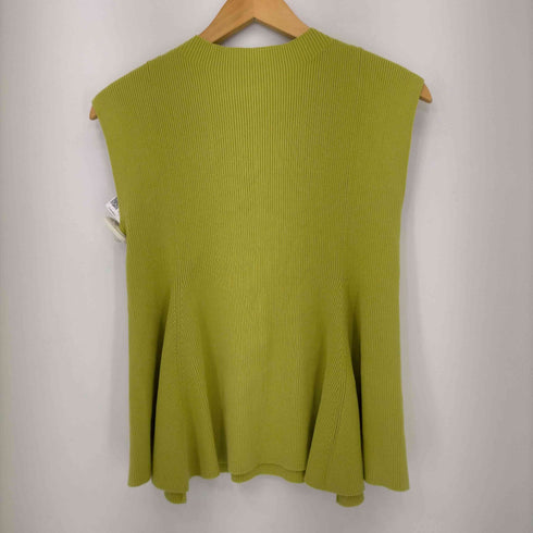 ナチュラルビューティーベーシック NATURAL BEAUTY BASIC 23SS ペプラムフォルムニット レディース FR