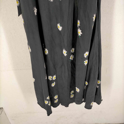 マークジェイコブス MARC JACOBS THE LOVE DRESS シルク100 フリルデザイン 花柄ワンピース レディース 00