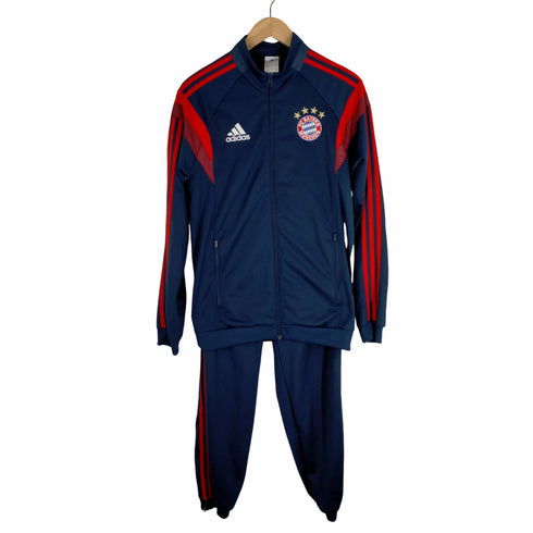 アディダス adidas 2014-15 FCバイエルンミュンヘン トレーニング ポリエステルスーツ メンズ JPN:M